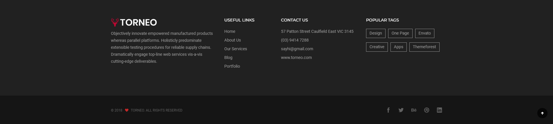 default-footer-style